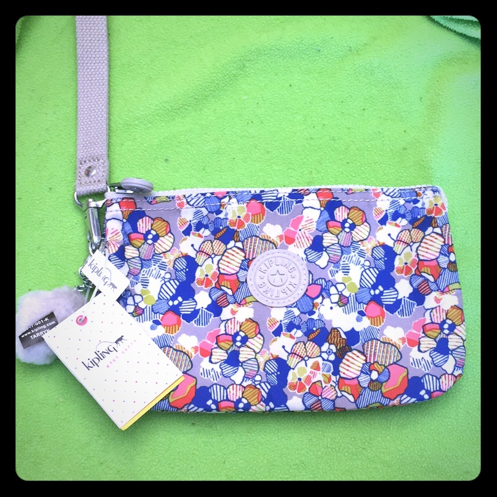 Kipling wristlet ( New )